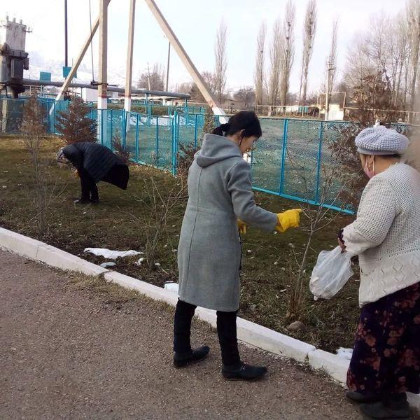 "Ауылдағы елді мекендерді абаттандыру, көгалдандыру және санитарлық тазалықты қамтамасыз ету" іс-шара өтті.