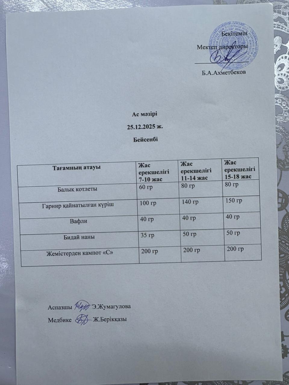 АС МӘЗІРІ